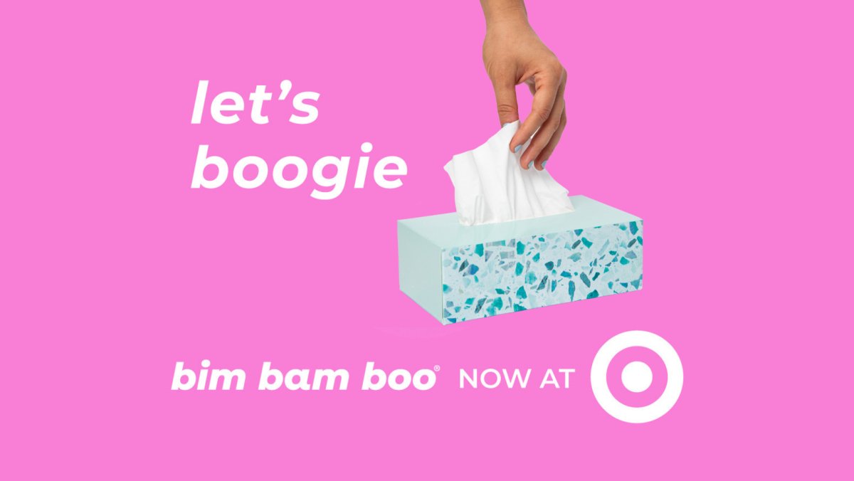 Bim Bam Boo's Bamboo Facial Tissue is now at Target!
