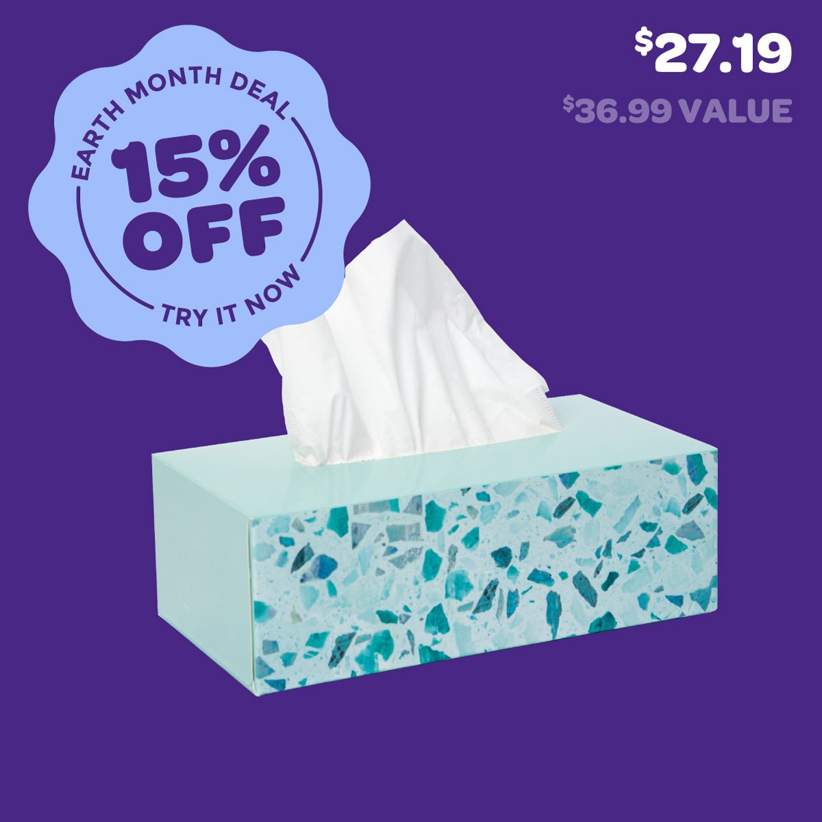 Bamboo Facial Tissue