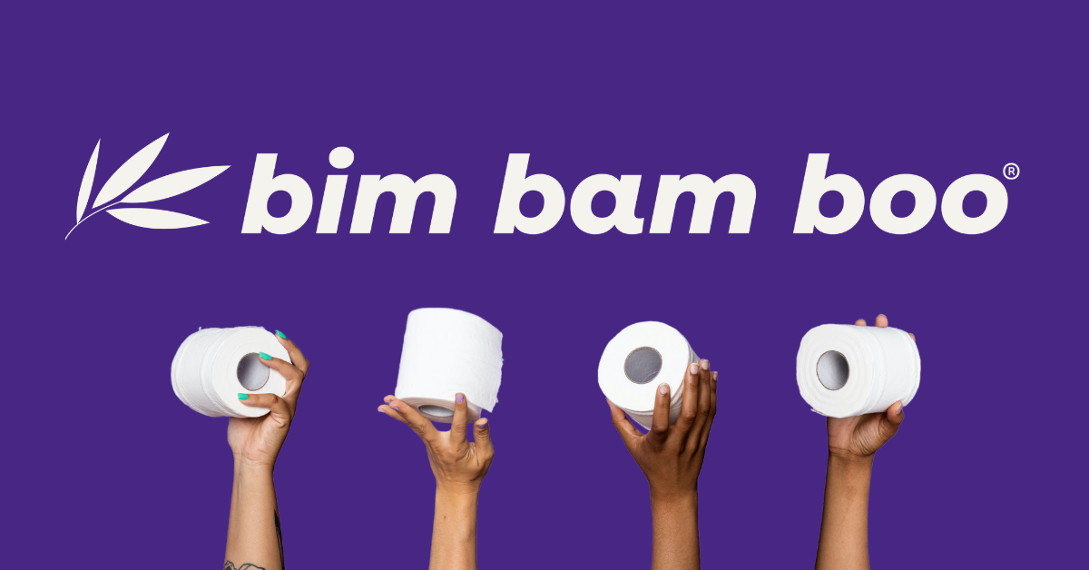 Bim Bam Boo Tree-Free Bamboo Toilet Paper